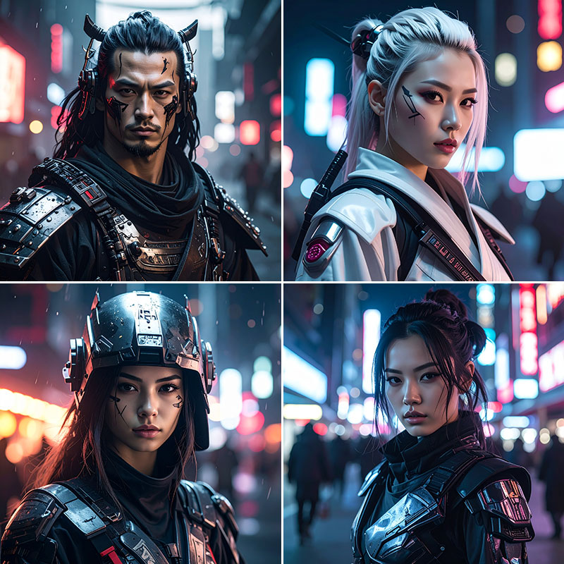 「フォトリアリスティック」なしの場合