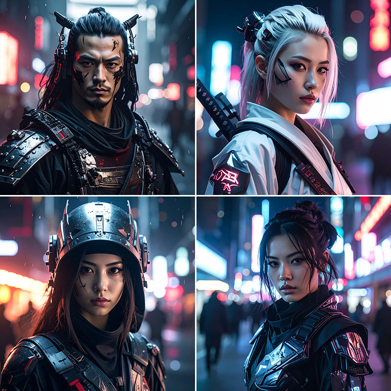 「フォトリアリスティック」ありの場合