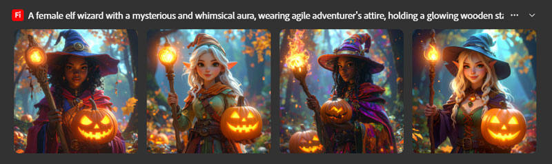 Adobe Fireflyによる3D風の生成画像