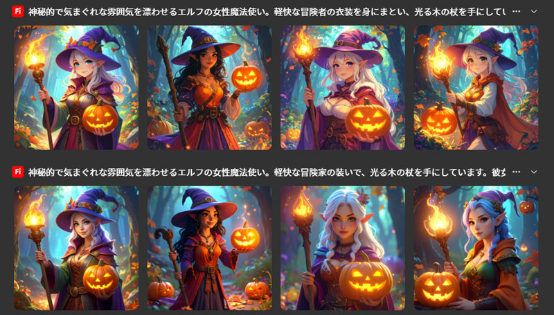 日本語で生成された画像